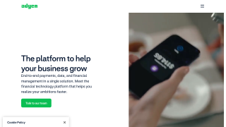 Adyen screenshot 1
