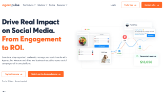 Agorapulse screenshot 1