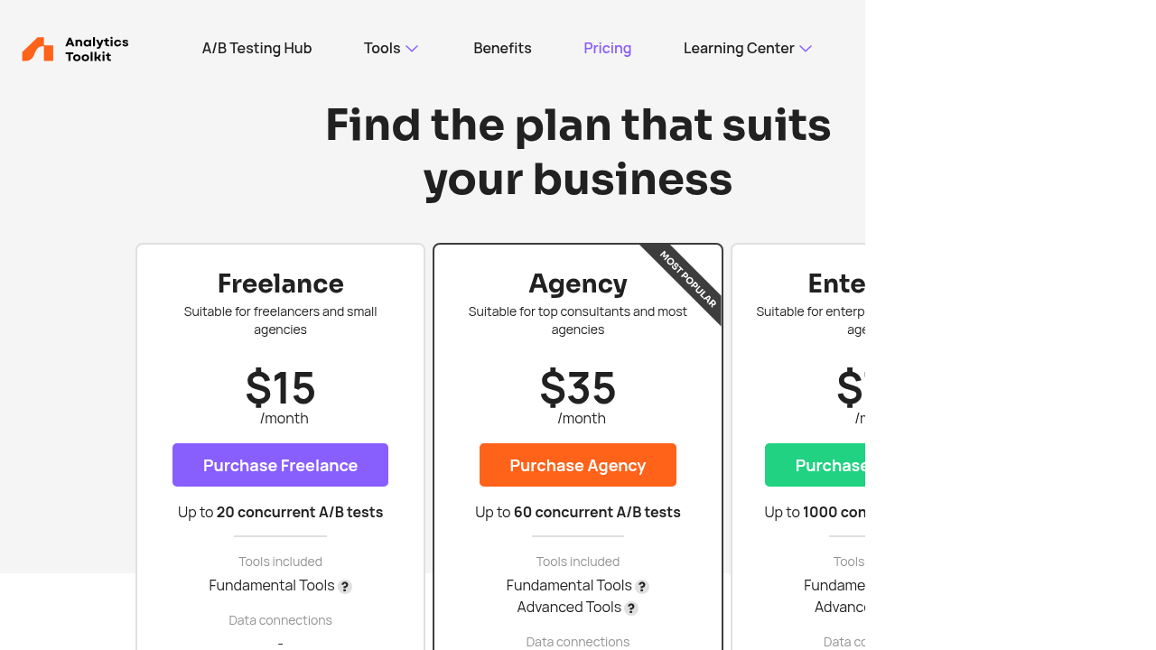 Analytics Toolkit