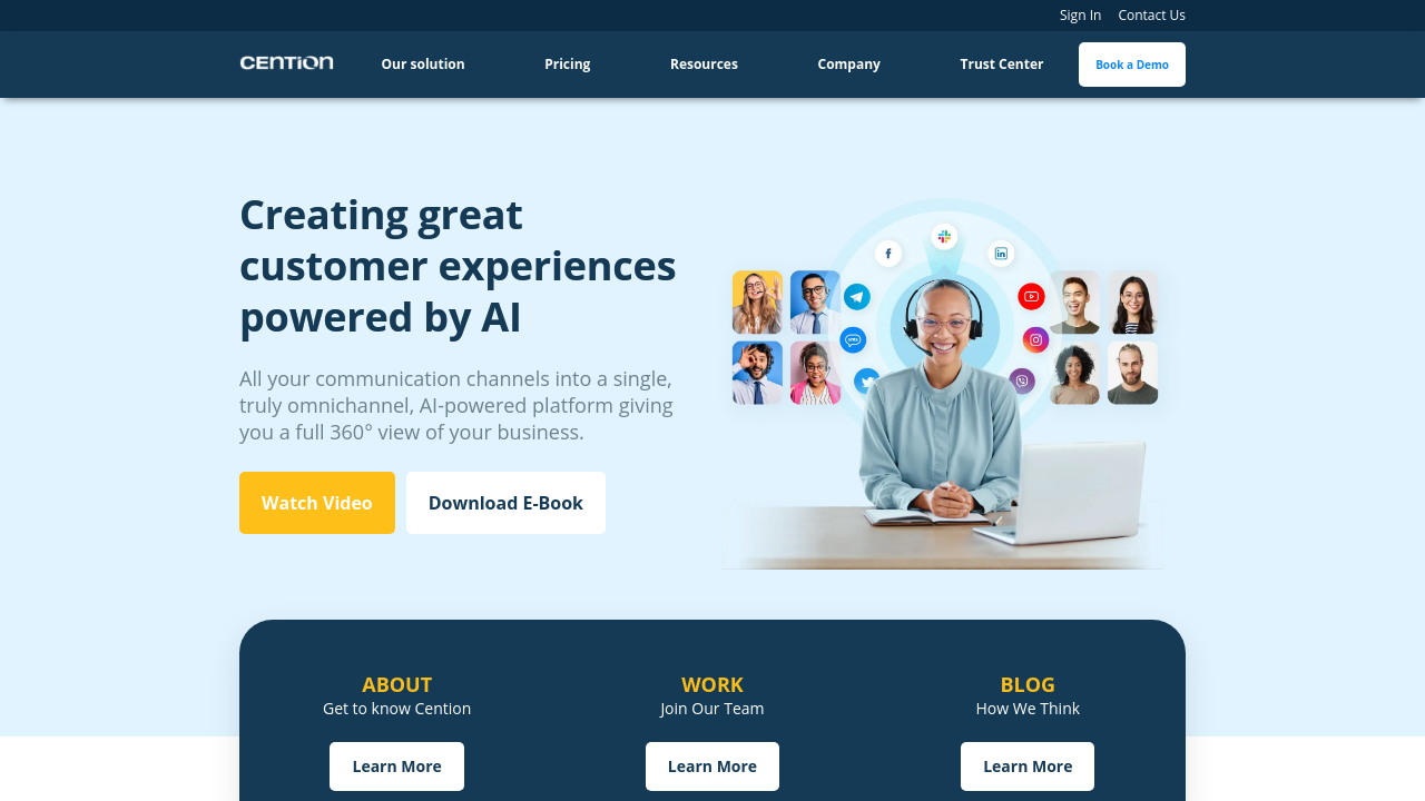 Cention Contact Center