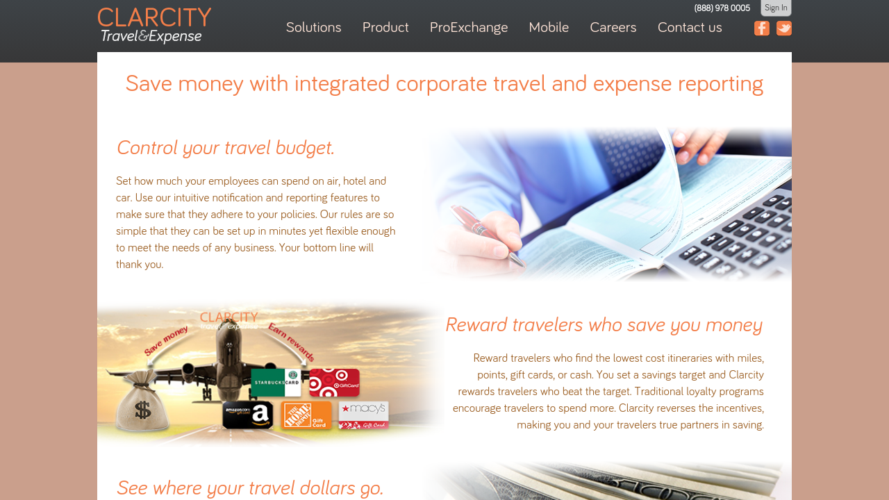 Clarcity Travel Expense