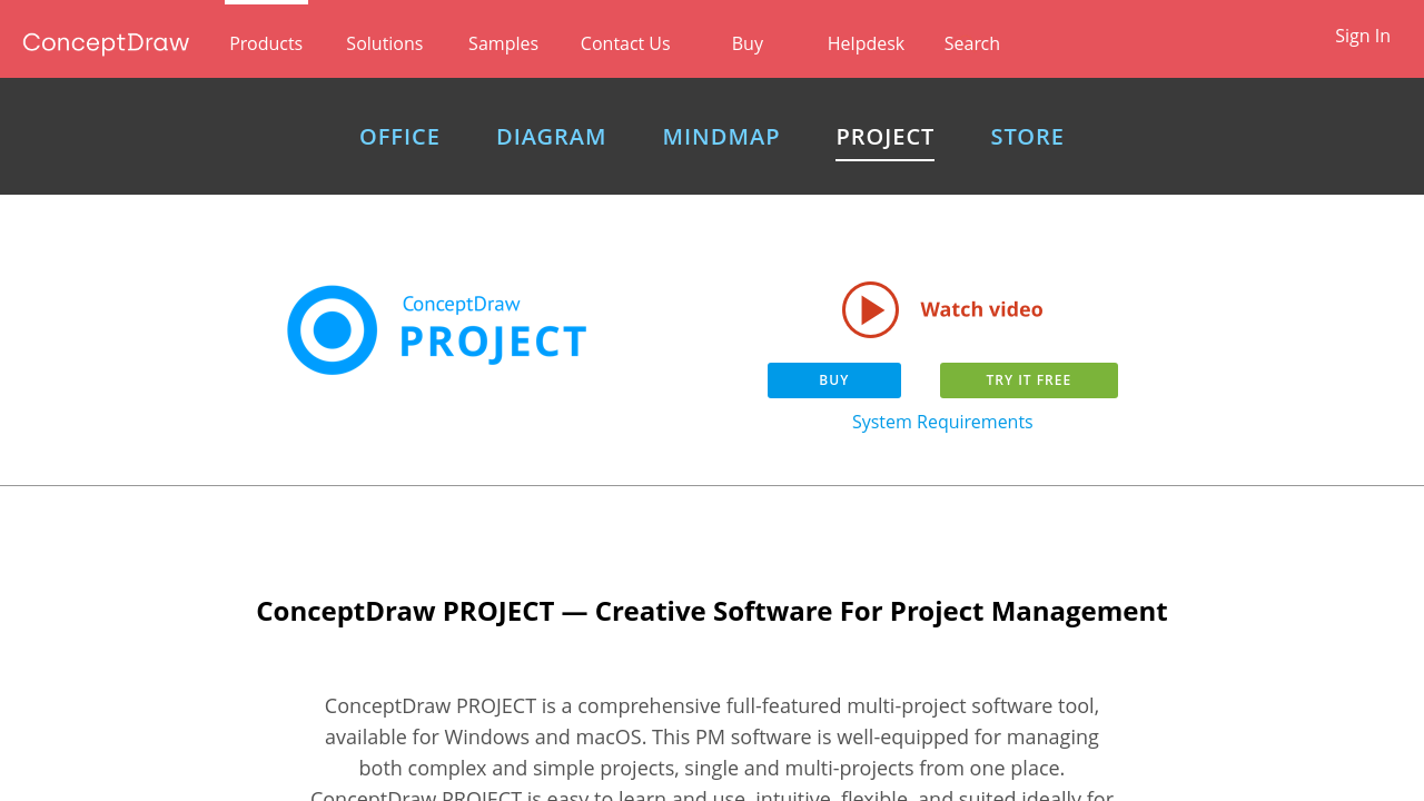 ConceptDraw Project
