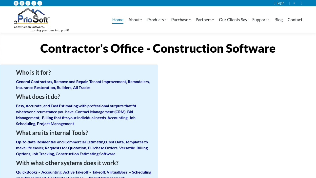 Contractor s Office