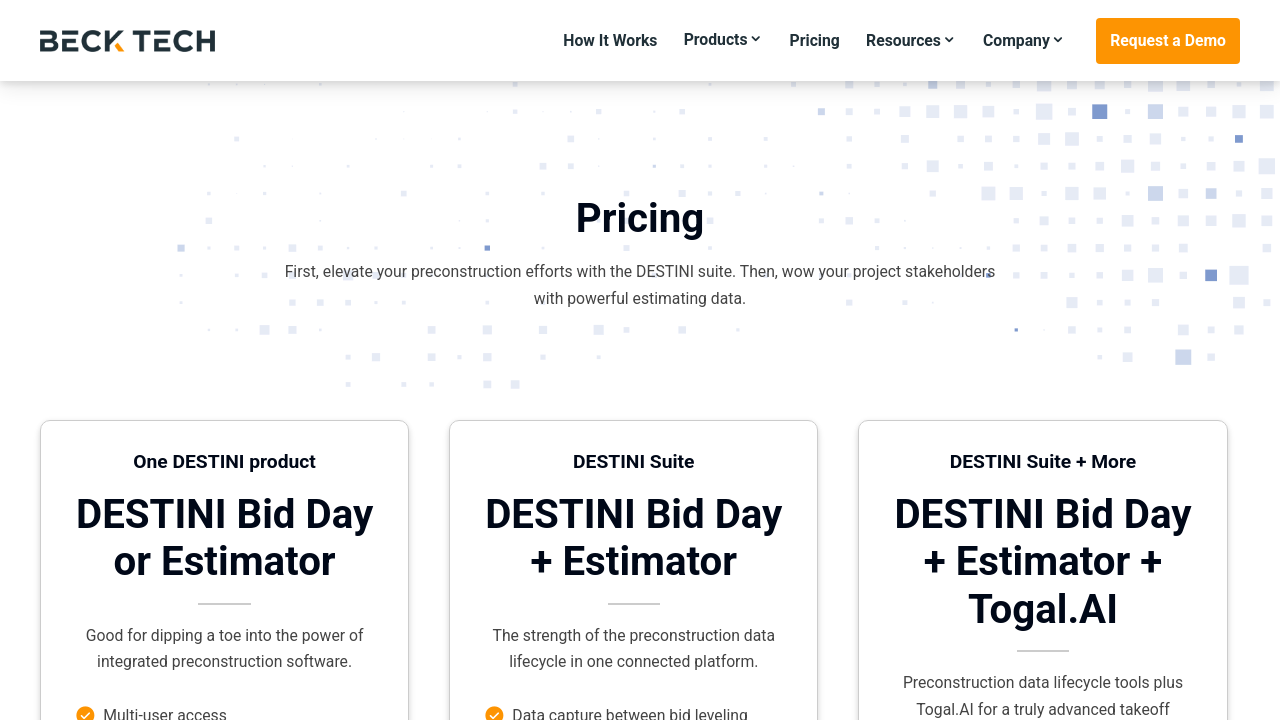 DESTINI Estimator