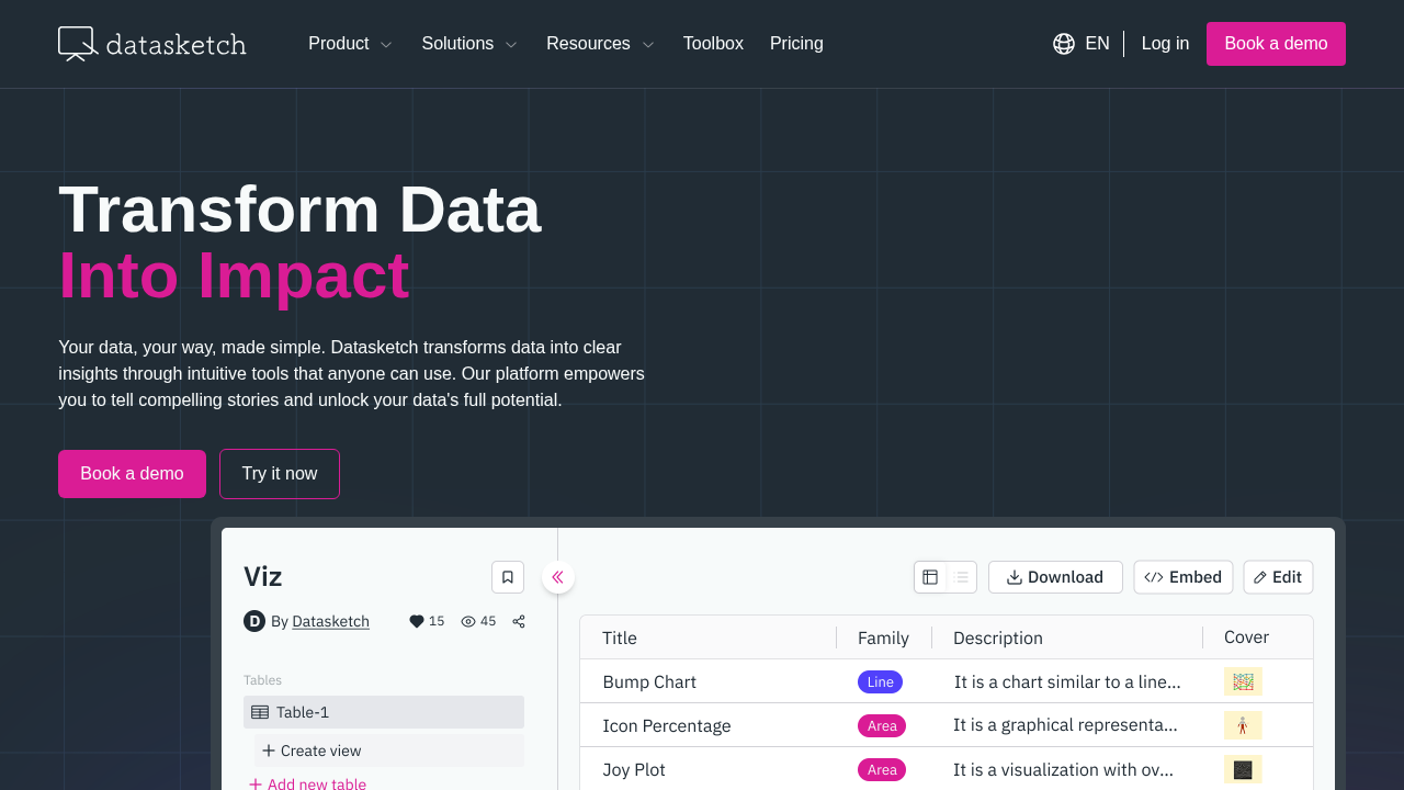 Datasketch