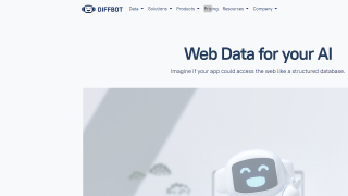 Diffbot screenshot 1