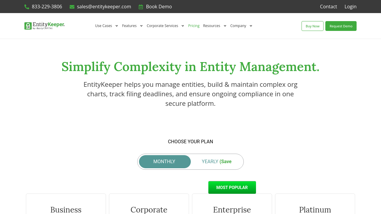 EntityKeeper