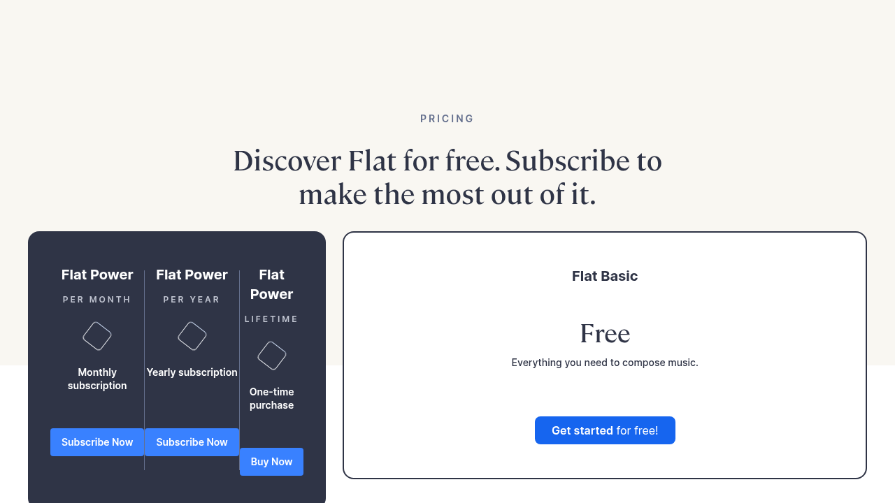 Flat