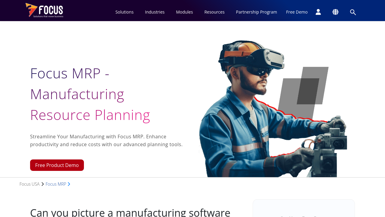 Focus MRP