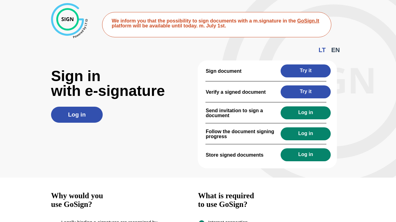GoSign