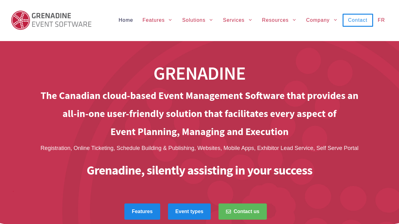 Grenadine Event Planner