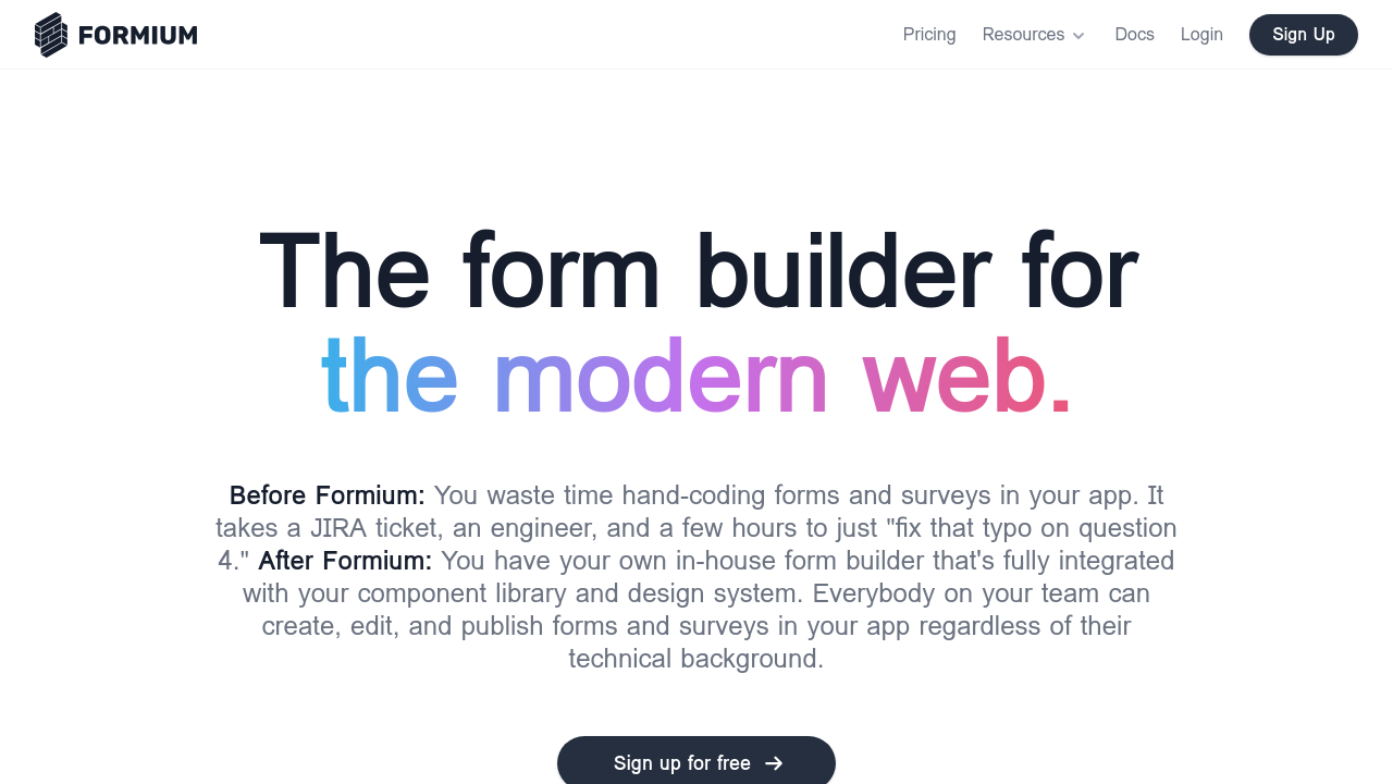 Headlessforms