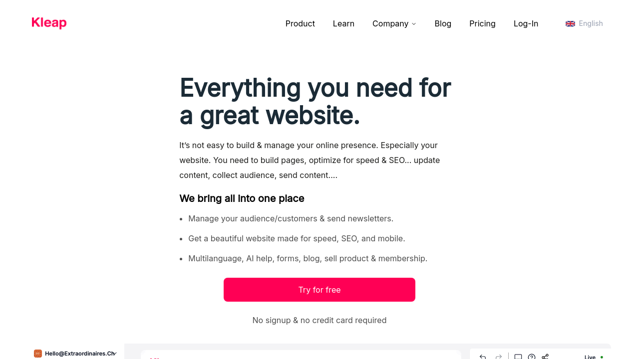 Kleap