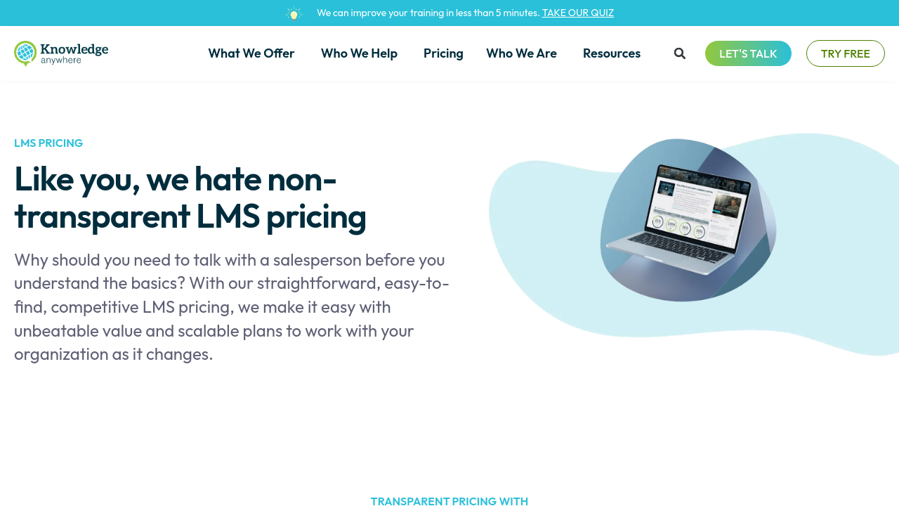 Knowledge Anywhere LMS
