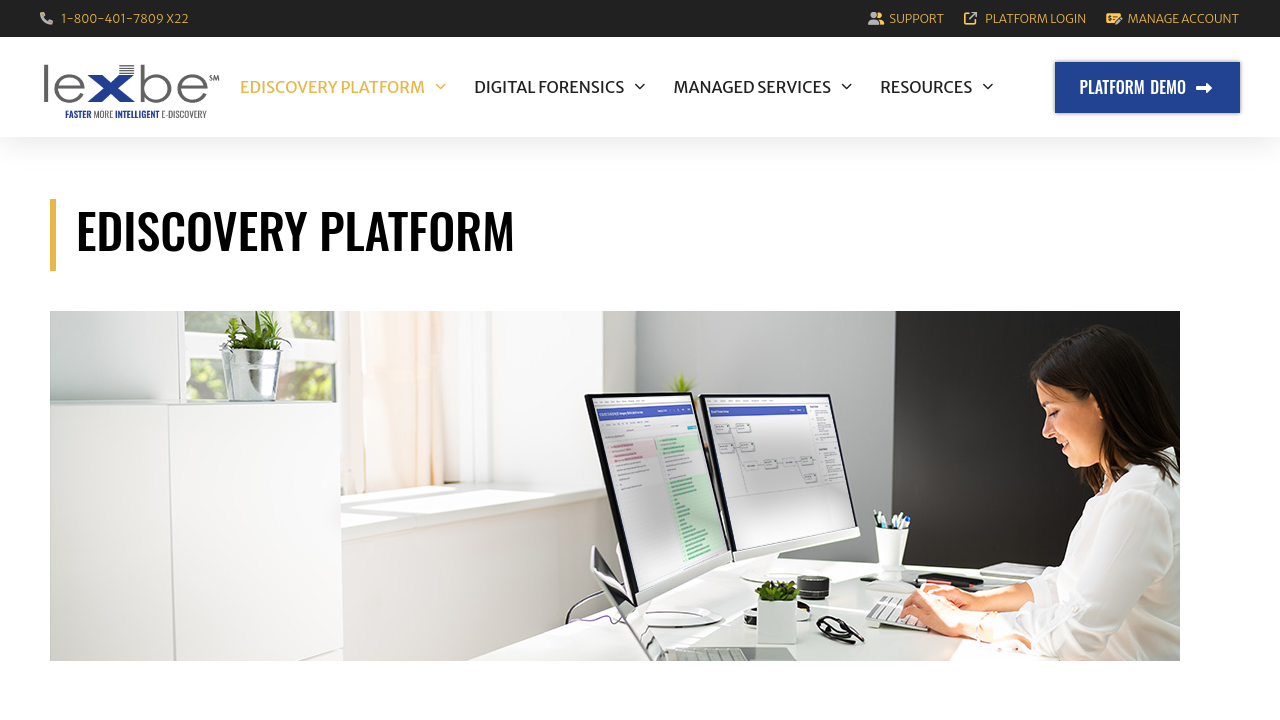 Lexbe eDiscovery Platform