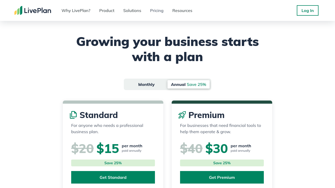 LivePlan