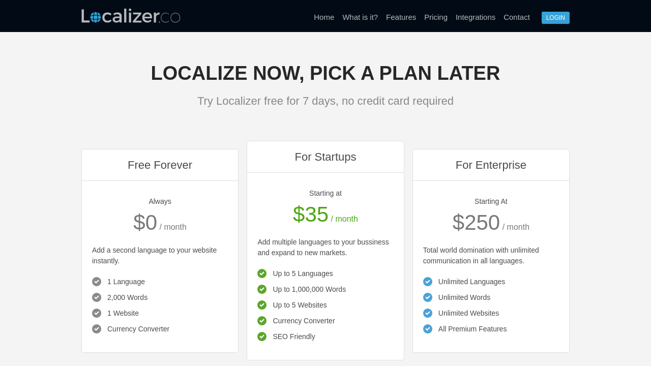 Localizer