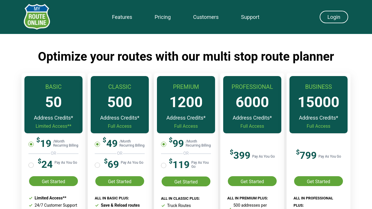 MyRouteOnline