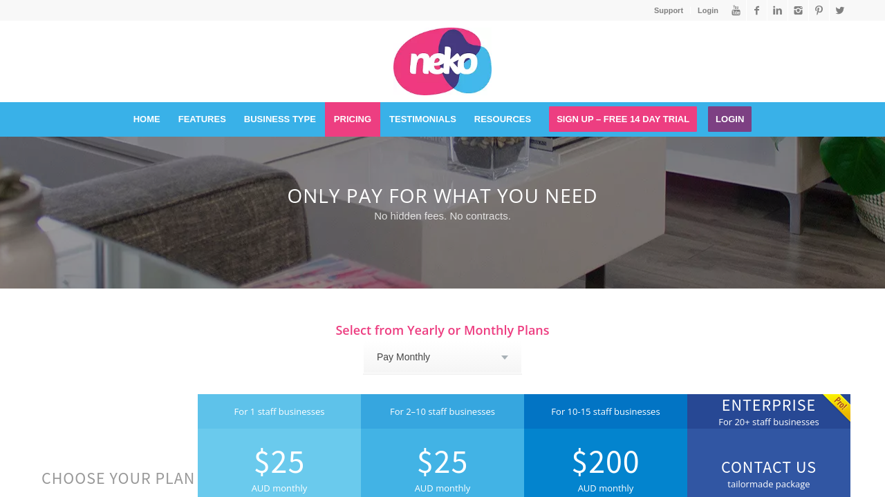 Neko Salon Software