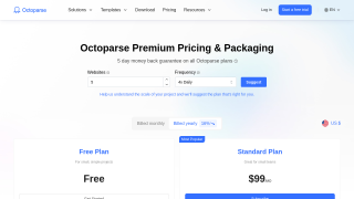 Octoparse screenshot 2