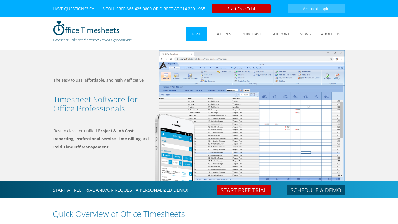 Office Timesheets