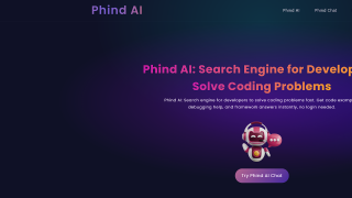 Phind screenshot 1