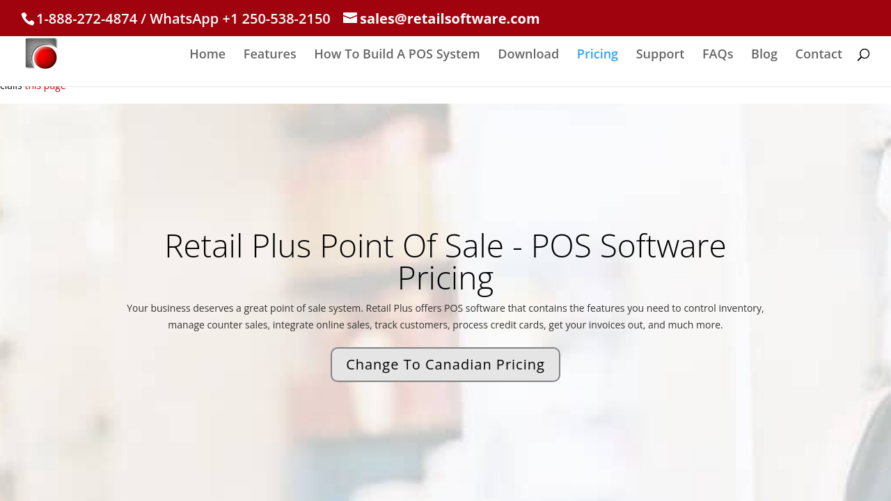 Retail Plus Point Of Sale
