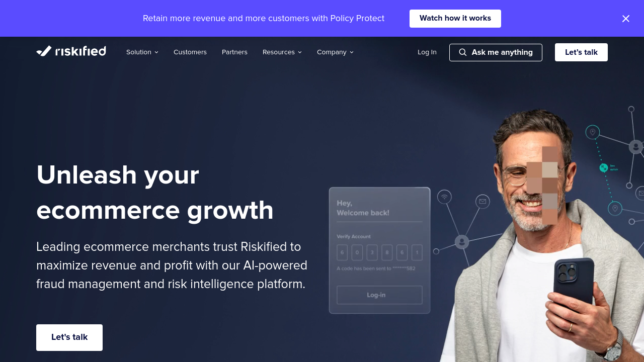 Riskified product features