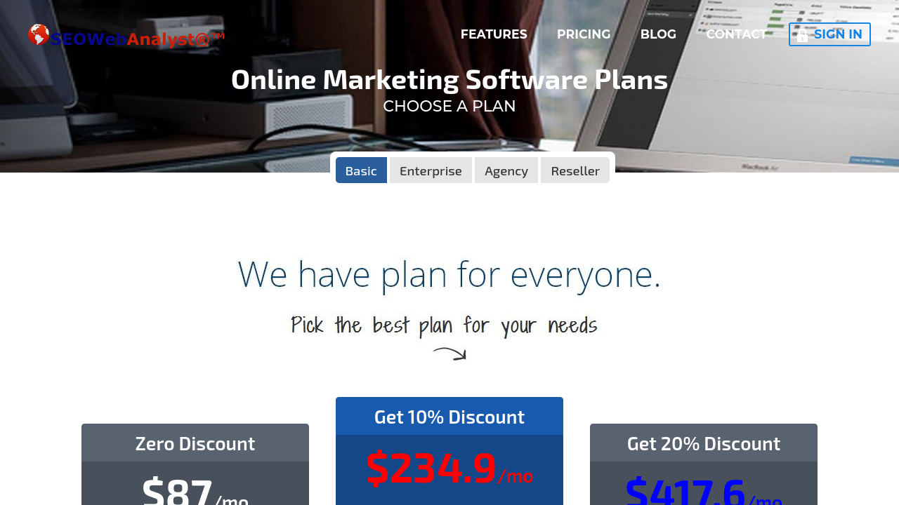 SEO Web Analyst