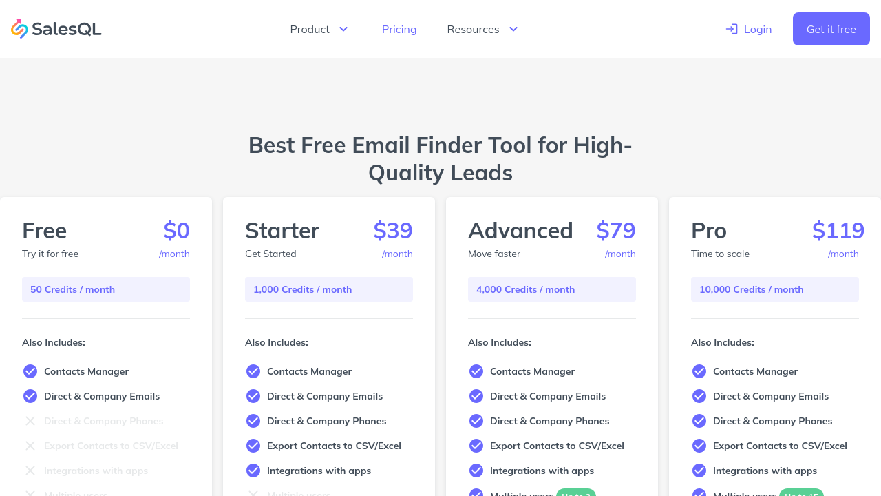 SalesQL