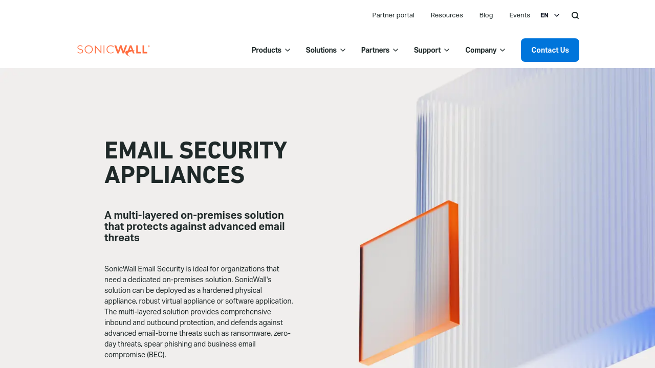 SonicWall Email Security