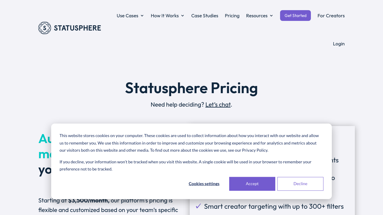 Statusphere