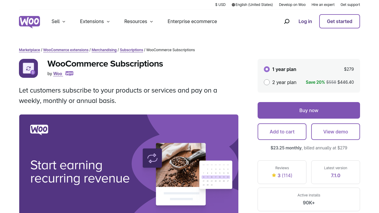 Subscriptions For WooCommerce Pro