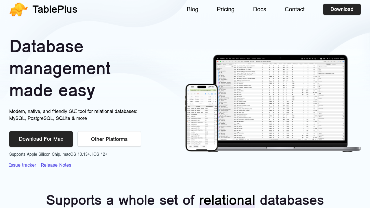TablePlus