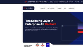 Tabnine screenshot 1