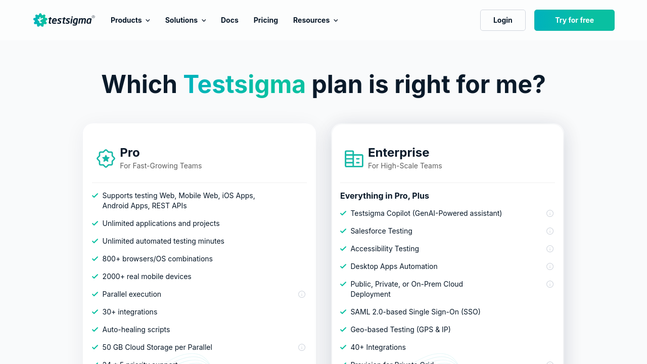 Testsigma