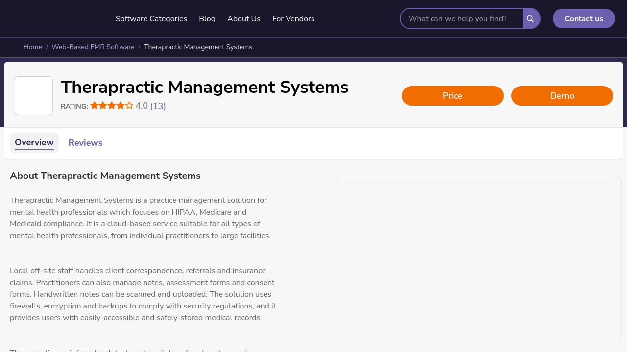 Therapractic Management Systems