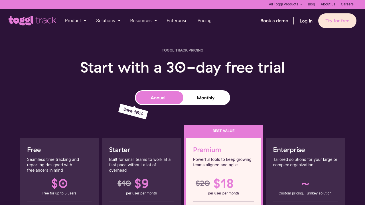 Toggl Hire