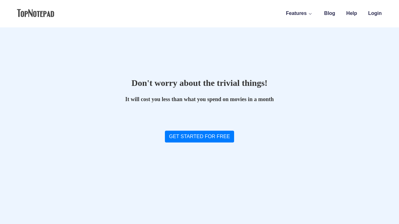 TopNotepad