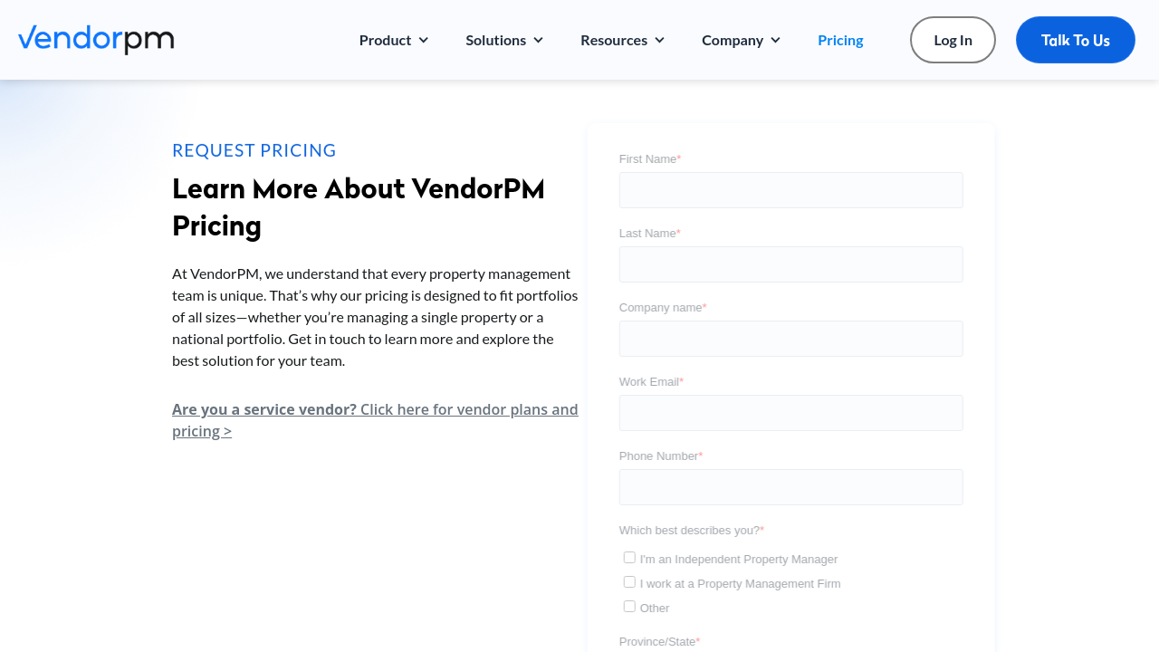 VendorPM