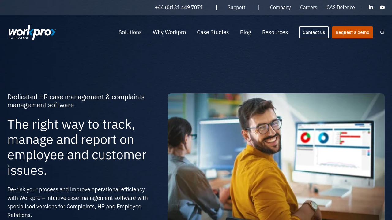 Workpro Complaints Management System