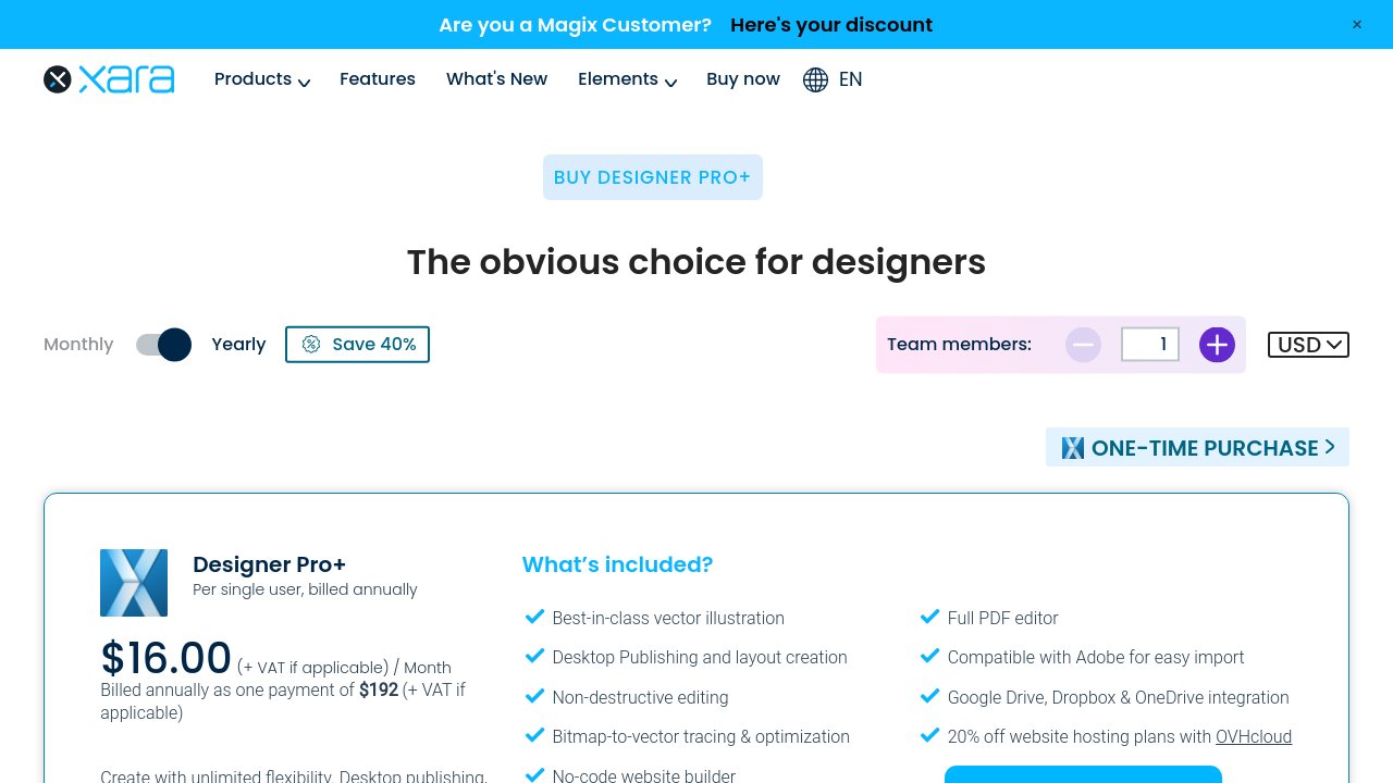 Xara Designer Pro