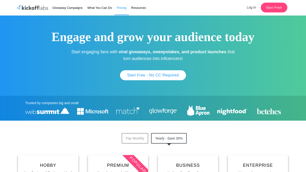 kickofflabs