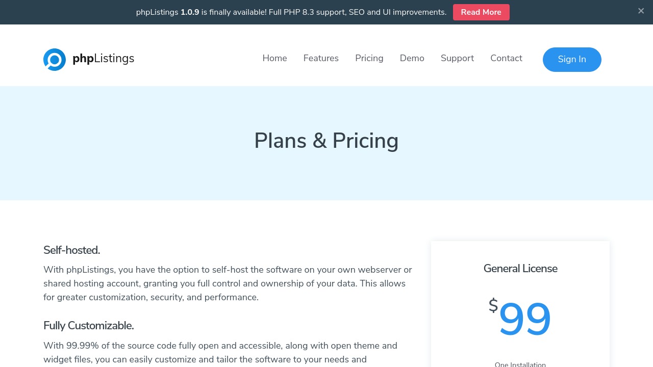 phpListings