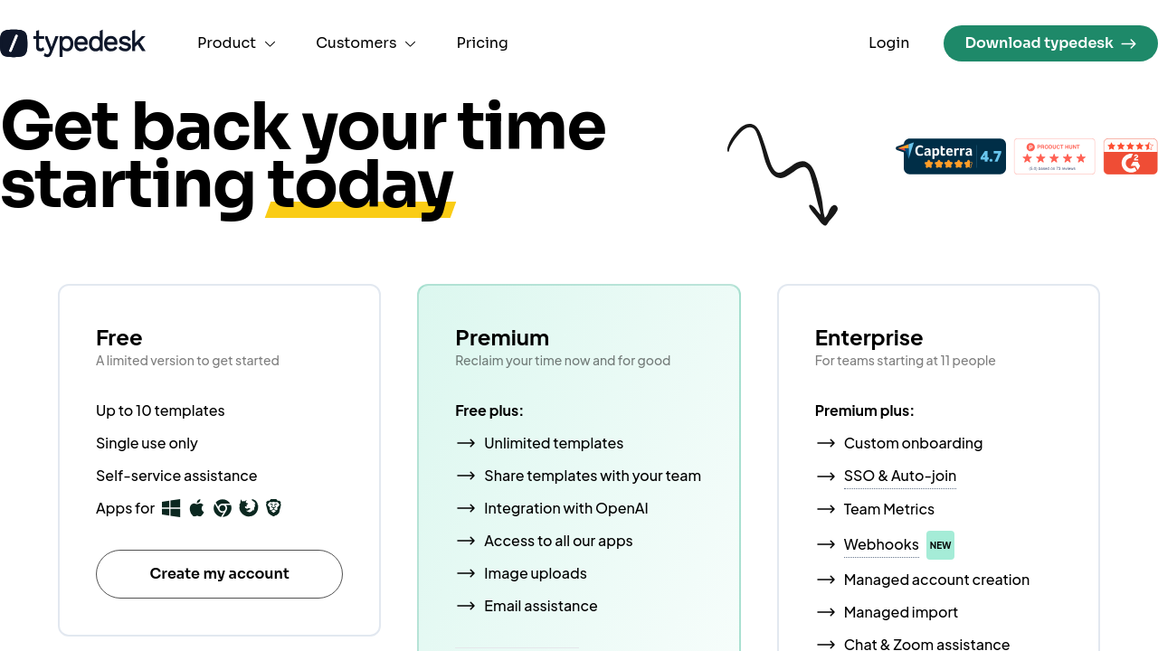 typedesk